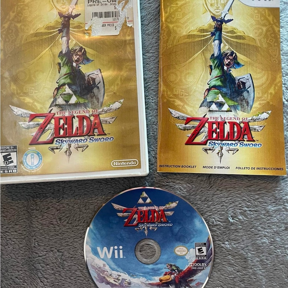 Nintendo The Legend of Zelda: Skyward Sword - Gold